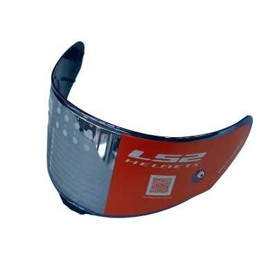 visor ls2 320 353 original Azul Iridium pinlock moto accesorio cascoloco distriramirez