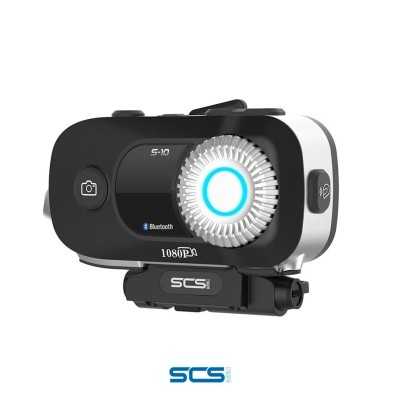 intercomunicador bluetooth para casco moto intercom scs etc s10 motociclista cascoloco distriramirez