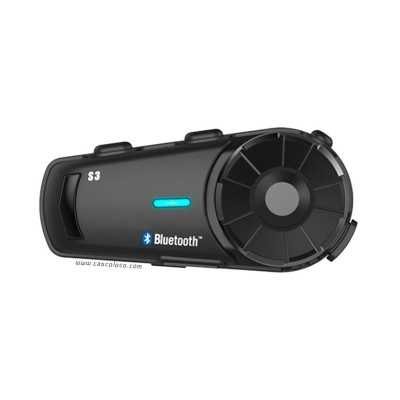 intercomunicador bluetooth para casco moto intercom scs etc s3 motociclista cascoloco distriramirez