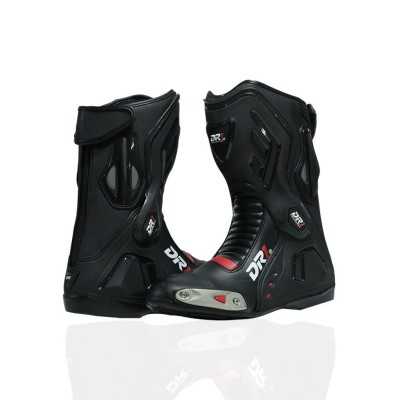 botas competicion motociclismo dr1 120 negro moto proteccion cascoloco accesorio motociclista cascoloco distriramirez